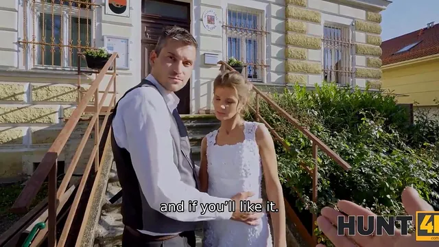 The Wedding Waits While Bride Sarah Kay Gets Fucked in the Dress