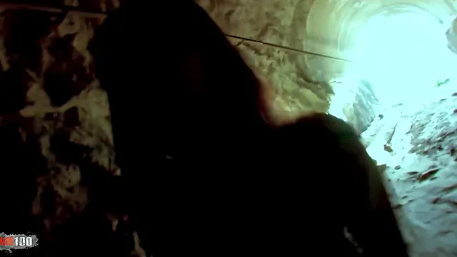 Sharon Lee gets rough anal from Jorge Fernandez inside a cave