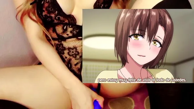 Husband convinces his wife to invite a busty woman into a threesome