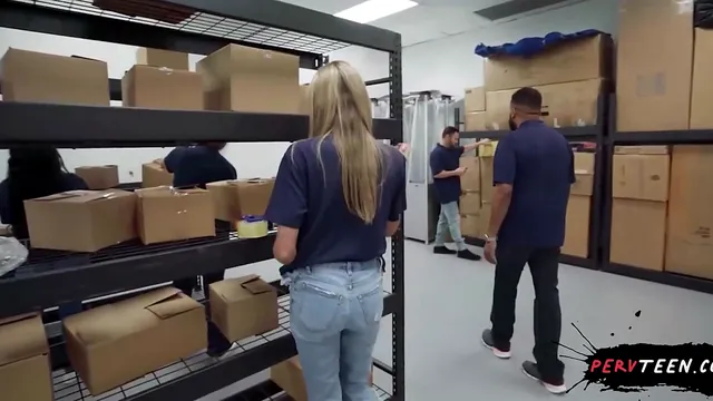 Tony Rubino Sneaks Teen Coworker Addison Vodka into the Warehouse, Gets Caught