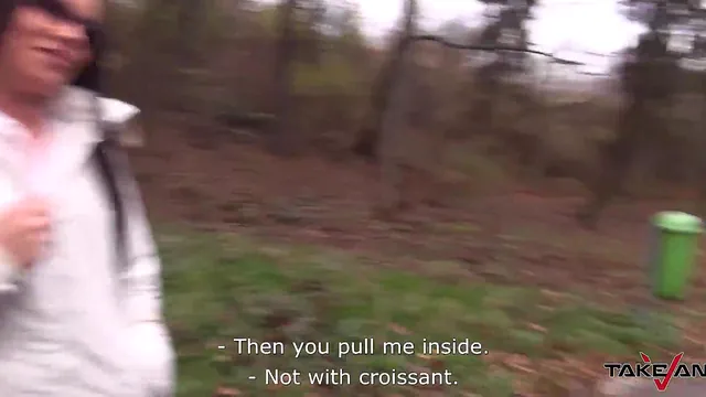 Wendy Moon, a Czech Amateur, Gives Her Tight Ass to a Hard Cock in a Van