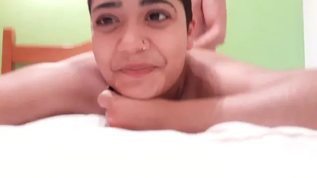 Bluezao Orgasms with a Vibrator During Anal Sex