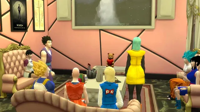 Goku and Vegeta Swap Wives in a Hot 3D Anime Cheating Episode