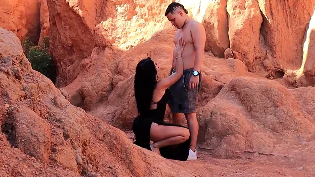 A horny goddess shows up in the desert and Aaroon Mush gives her what she wants