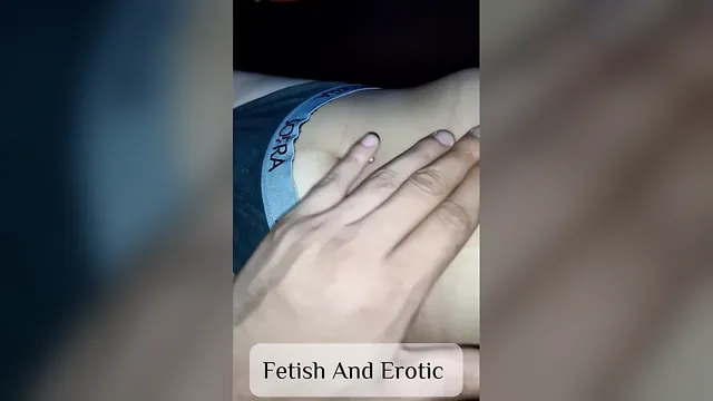 John has so much fun teasing the belly button ring on Illius Ambar