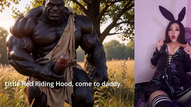 Red Riding Hood takes anal in a busty 3D AI fantasy