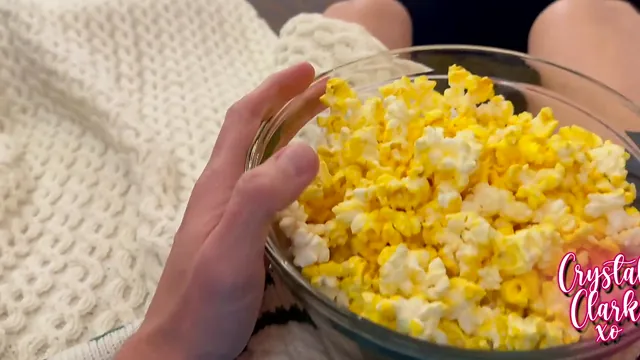 Busty Blonde Stepmom Crystal Clark Movie Night Roleplay